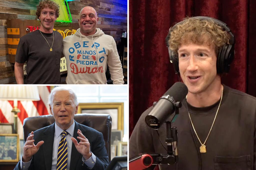 Biden officials ‘screamed’ and ‘cursed’ at Meta execs to take down vaccine posts, Mark Zuckerberg tells Joe Rogan