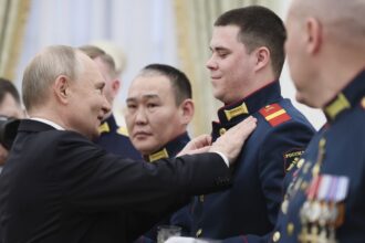 Putin praises Russian soldiers fighting in Ukraine as ‘main heroes’