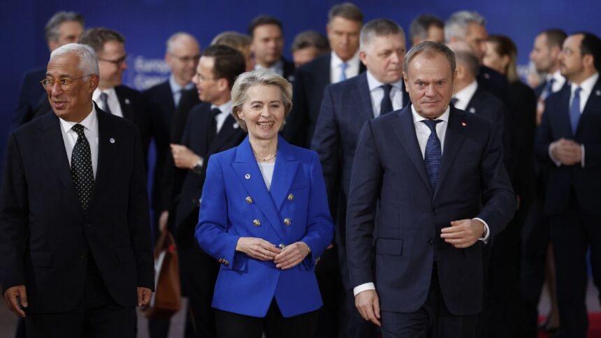 EU leaders meet to discuss defence priorities as huge divisions remain