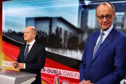 Scholz and Merz face off in final debate ahead of German election