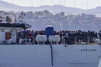 Around 112 migrants rescued off Libya’s coast reach Tuscany, Italy