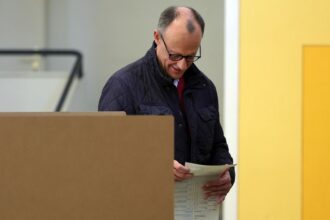 Top candidates cast their votes on German federal election day