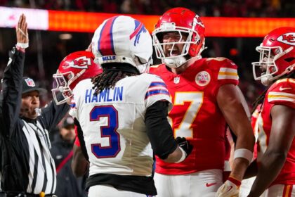 Travis Kelce fined for taunting Bills on Patrick Mahomes touchdown after not being penalized during game