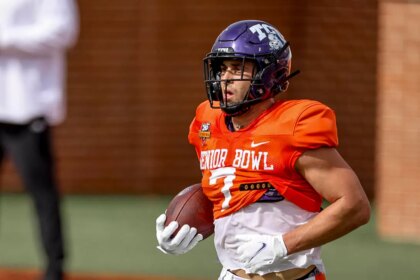 TCU star whose brother was killed in New Orleans terror attack catches game-winning touchdown in Senior Bowl