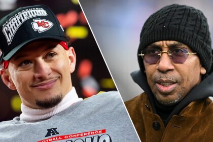 Stephen A. Smith likens himself to the Chiefs and Patrick Mahomes, prompting spit take from co-host