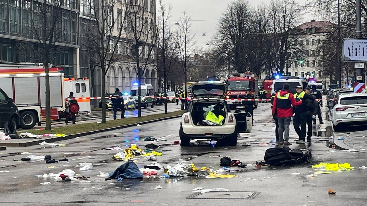 Car driver in Munich plows into crowd 1 day before Vance and world leaders gather for security conference