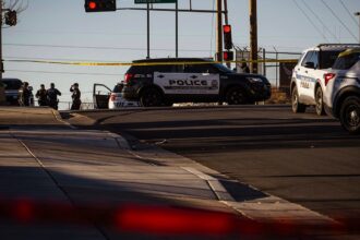 Shooting at Air Force base gate leaves airman dead after off-base pursuit