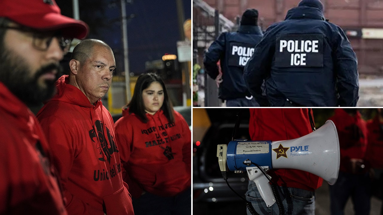 Anti-ICE activists sound sirens, bullhorns to stop migrant deportations in Dem-run state