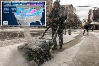 Three separate snow storms set to blanket the US this week — here’s how much snow New York City will get