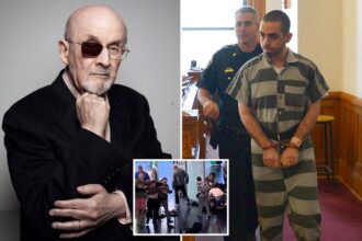 Upstate NY trial begins for radical accused of stabbing ‘Satanic Verses’ author Salman Rushdie