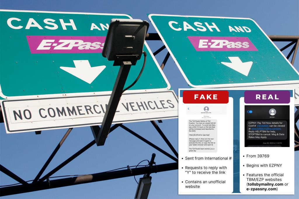 E-ZPass scammers try to cash in on NYC congestion pricing with phony text-message shakedown