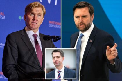 JD Vance intervenes as Republican feud over Pentagon nominee Elbridge Colby’s Iran views spills into the open