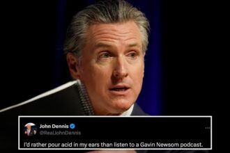 Social media blasts ‘Gaslighting’ Gavin Newsom after he announces new podcast: ‘Rather pour acid in my ears’