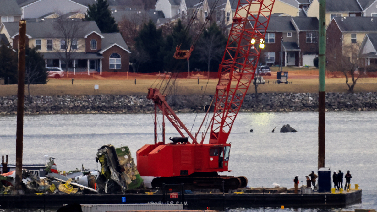 barge near the potomac river