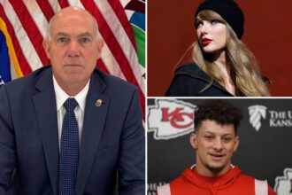 Exclusive | DEA chief calls out Taylor Swift, other celebs for anti-drug assist at Super Bowl: ‘We need their help’