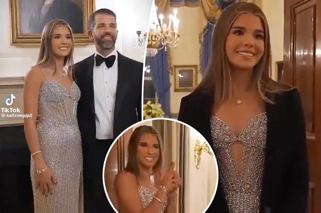 President Trump’s granddaughter Kai shares insider’s look at White House on inauguration night