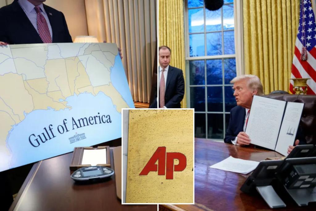 AP reporter barred from White House event for refusing to acknowledge Gulf of America, news agency says