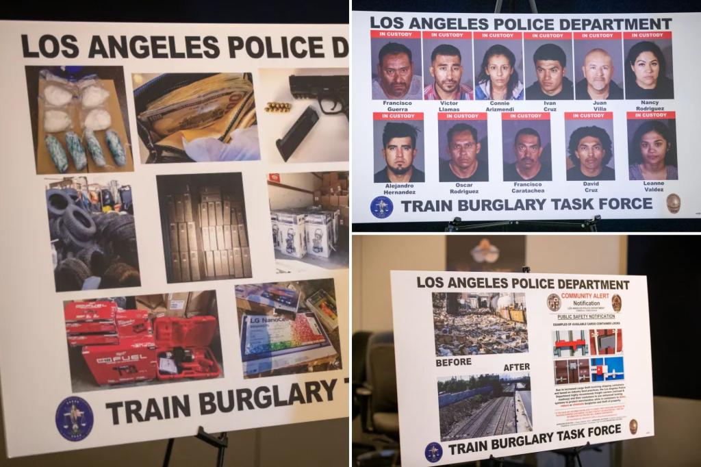 Migrant thieves steal M worth of unreleased Nike sneakers in series of train heists across California, Arizona