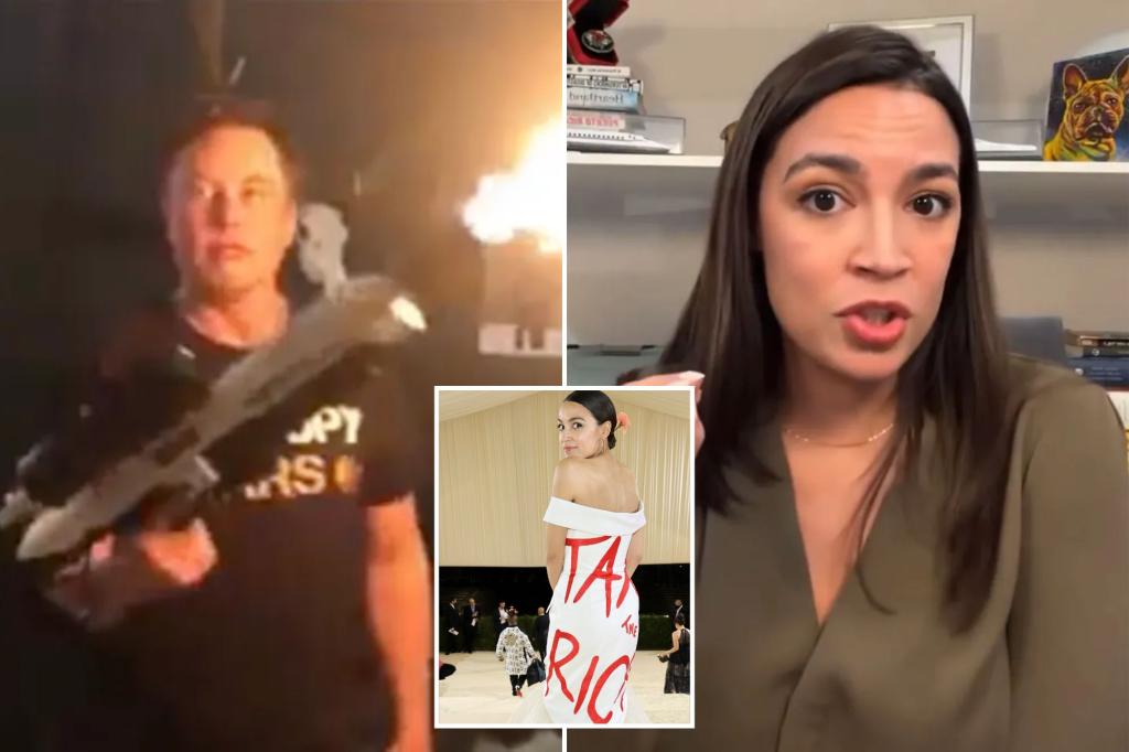 Smarting AOC calls Musk ‘one of the most unintelligent billionaires I have ever met’