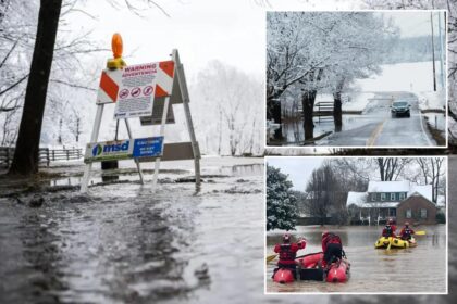 Latest round of harsh winter weather kills 9 across US, including 8 in Kentucky floods