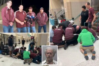 83-year-old opens fire at high school band contest — before hero dads tackle him: cops