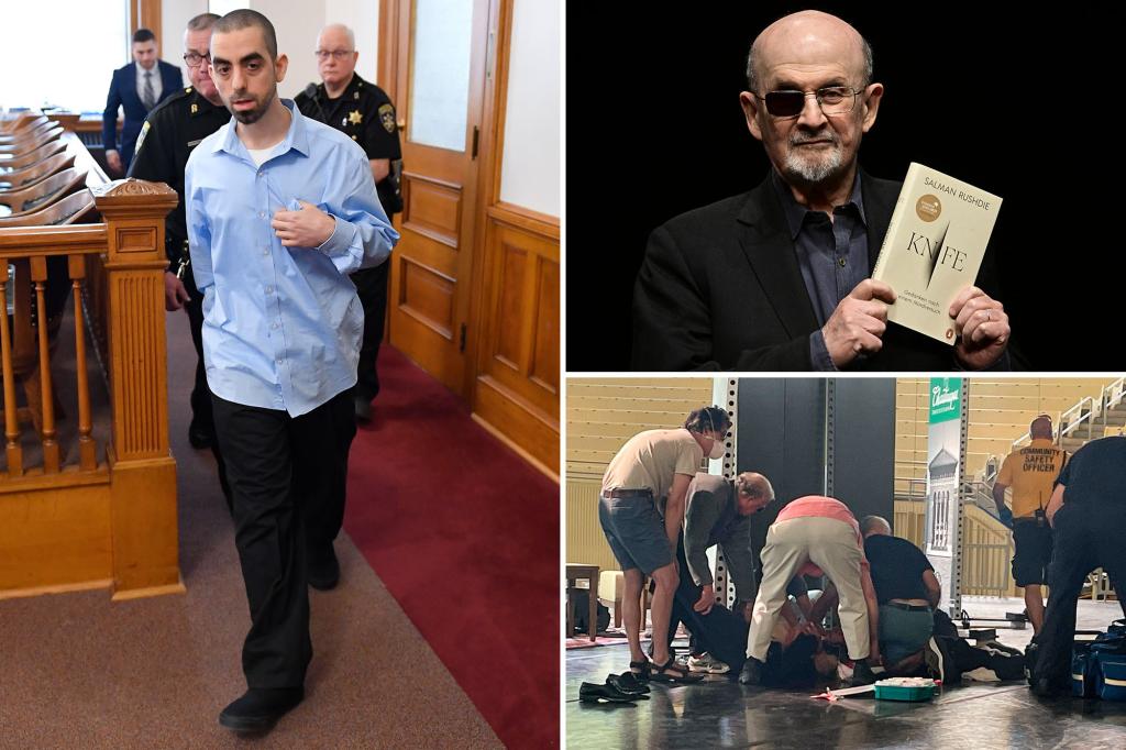 Accused Salman Rushdie stabber Hati Matar says ‘Free Palestine’ as he heads into court