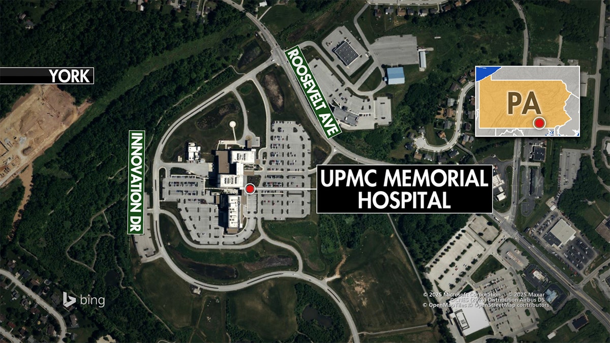 Gunman at UPMC Hospital in York, PA