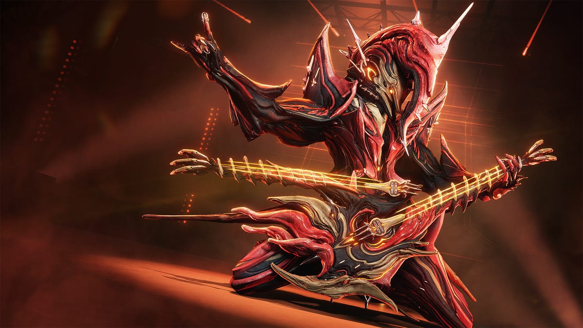 The World of Warframe Gets Weirder Than Ever With a Living Guitar