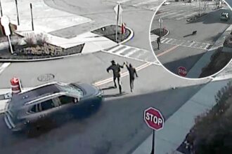 Shocking video shows hit-and-run driver plow into father, 12-year-old son in Yonkers