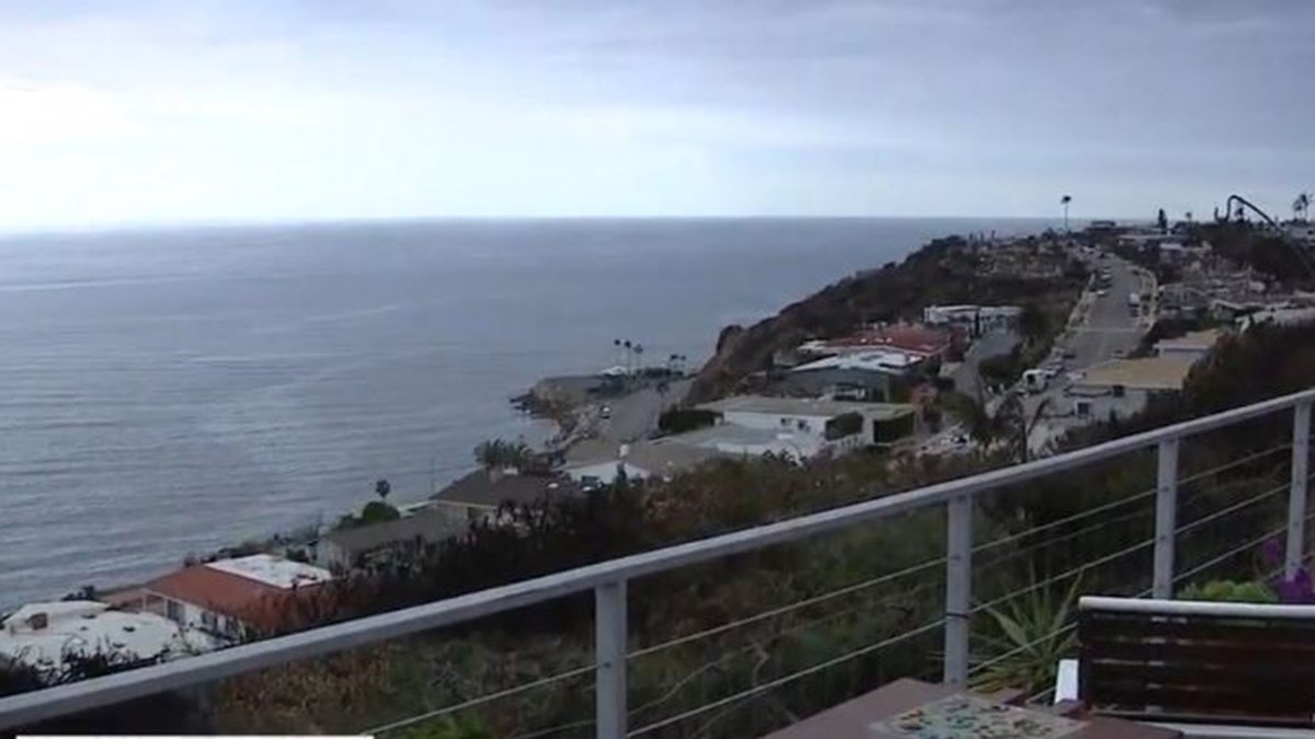 Ocean view from Nesburn's deck