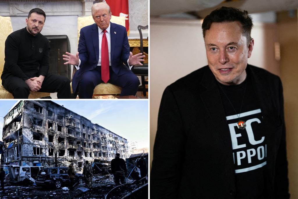 Musk suggests sanctioning Ukraine’s oligarics would end war, boasts he’s been propping up Ukrainian military