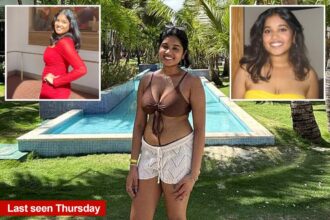 Haunting photo shows missing Pitt student smiling in same bikini she was wearing when she vanished from Dominican Republic beach