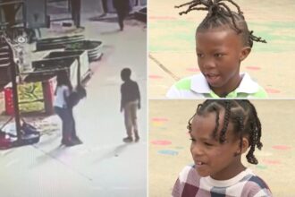 Second-grader, 9, uses Heimlich maneuver he learned on YouTube to save choking classmate, dramatic video shows