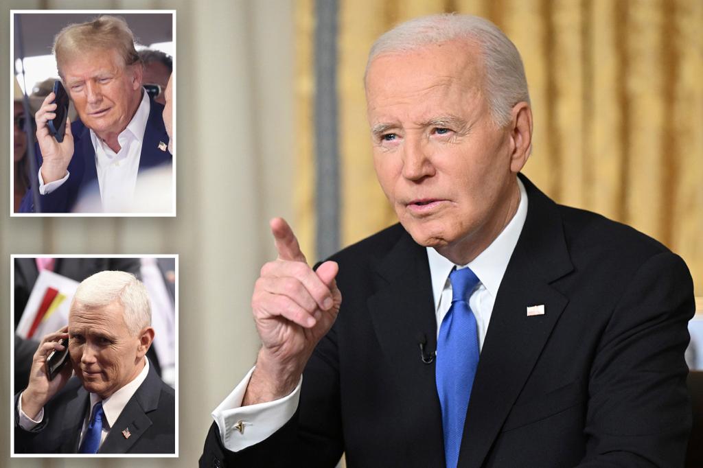 Biden White House gave Trump, Pence cellphones to FBI as part of agency’s ‘gotcha scheme’ probing 2020 election