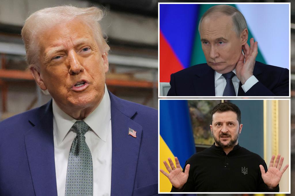 Trump and Putin to hold a call on Russia, Ukraine cease-fire — but Zelensky is skeptical