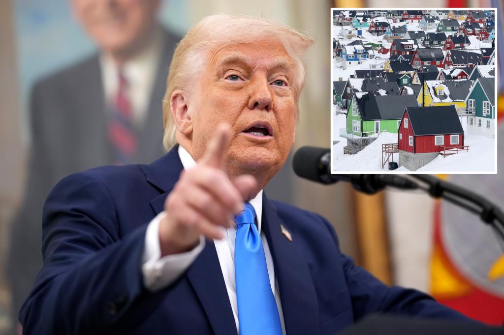Trump says he won’t ‘take anything off the table’ to get Greenland, in new interview