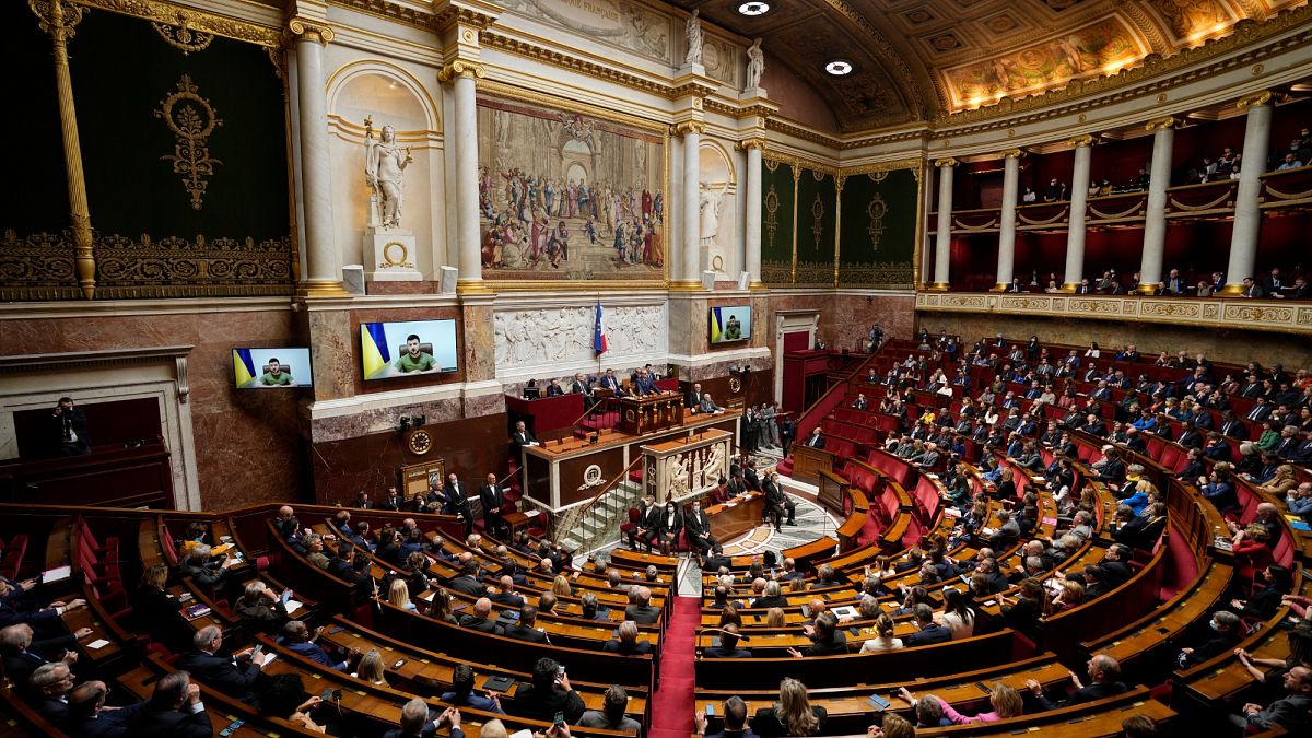 French lawmakers divided on Ukraine and European defence 