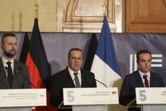 European defense ministers show united front in support for Ukraine