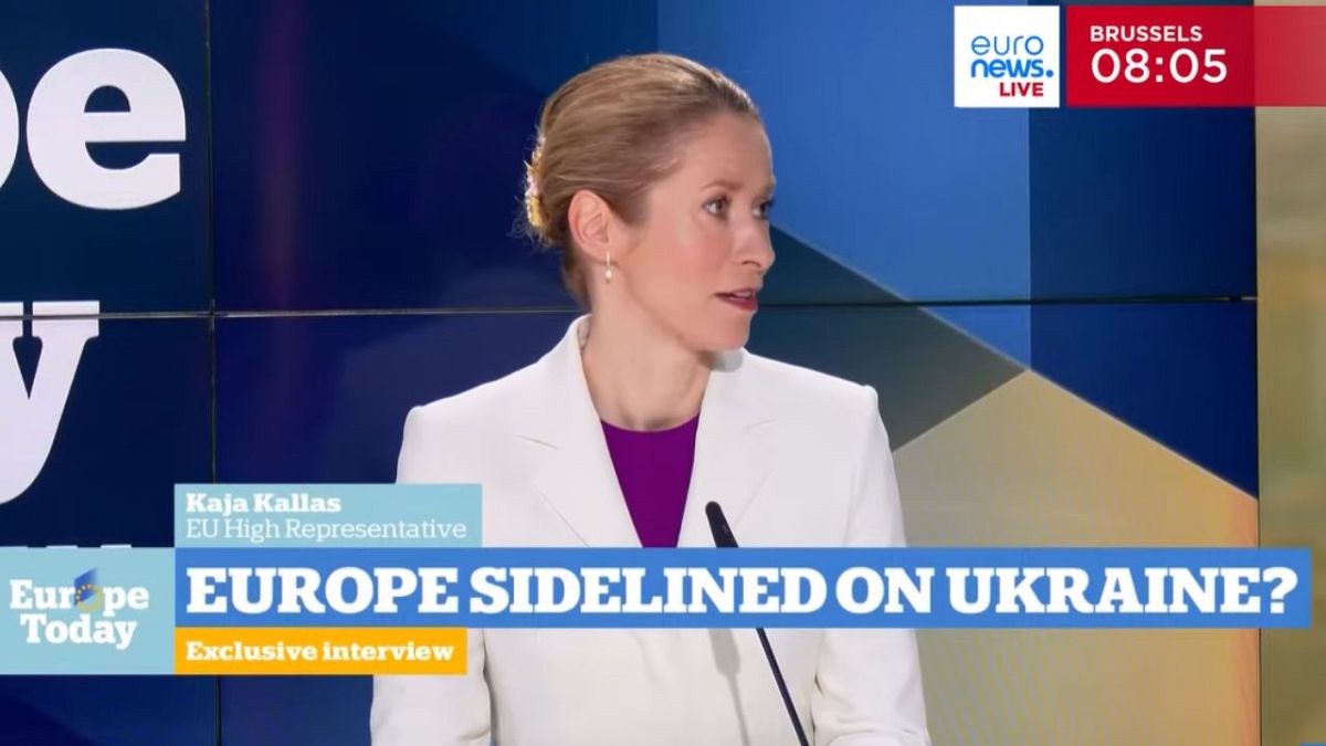 Don’t let Russia divide US and Europe, Kaja Kallas says