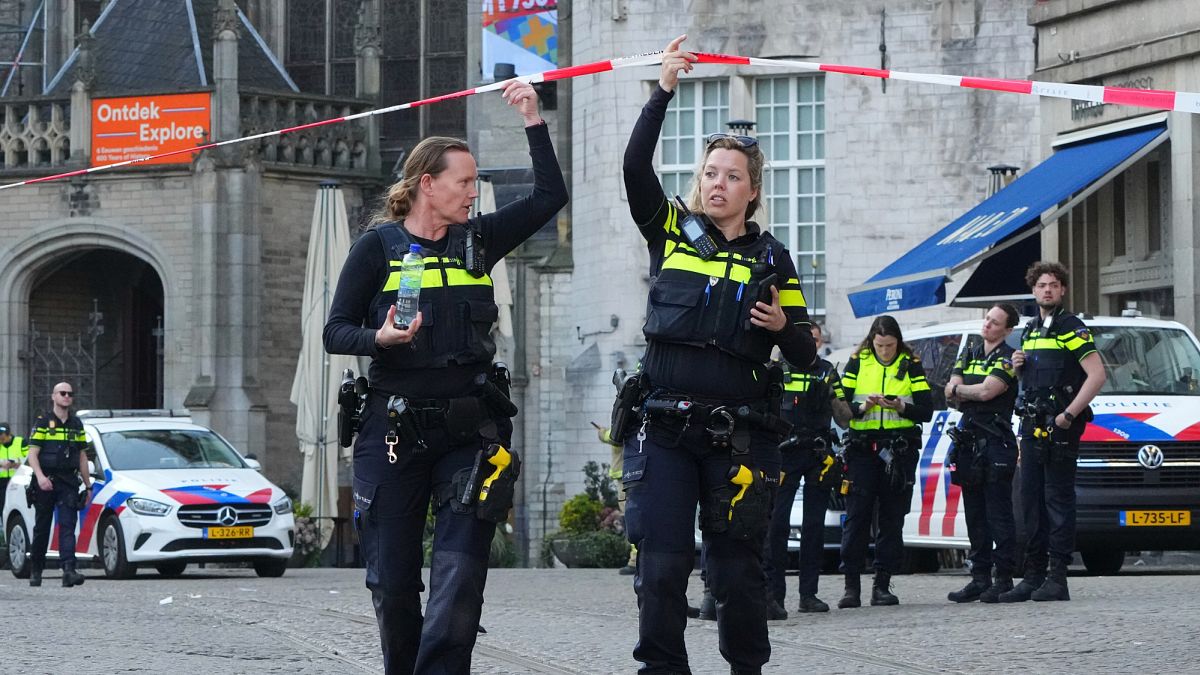 Several injured in stabbing in central Amsterdam, police say
