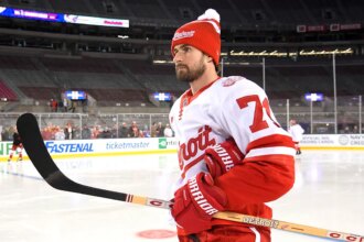 Red Wings star Dylan Larkin mocks Ohio Stadium ahead of NHL Stadium Series game: ‘Ugliest stadium’