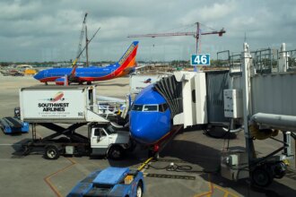 Southwest plane forced to go back to gate as passenger strips naked: reports