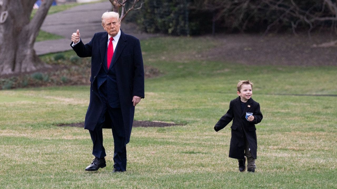 Heartwarming photos of Trump with Musk’s son ‘Lil X’ go viral