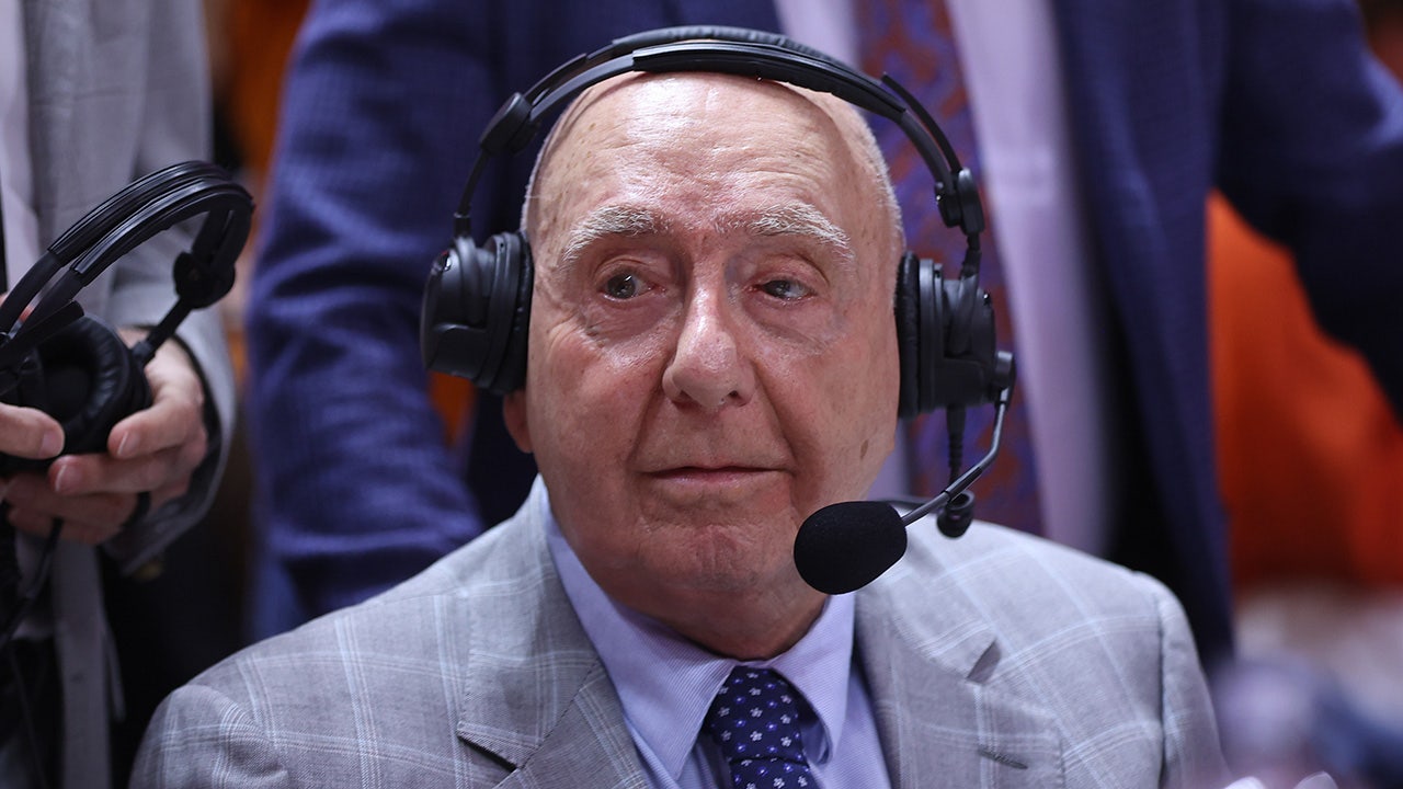 Dick Vitale breaks down during ACC championship game as he reflects on cancer journey