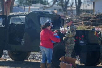 Trump activates National Guard in tornado-ravaged Arkansas as 37 deaths reported across multiple states