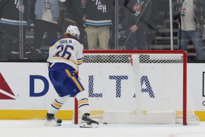 Sabres score embarrassing own goal to lose in miserable fashion to Utah Hockey Club