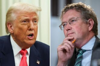 Trump says GOP Rep. Thomas Massie ‘SHOULD BE PRIMARIED’ for opposing measure to avert government shutdown 