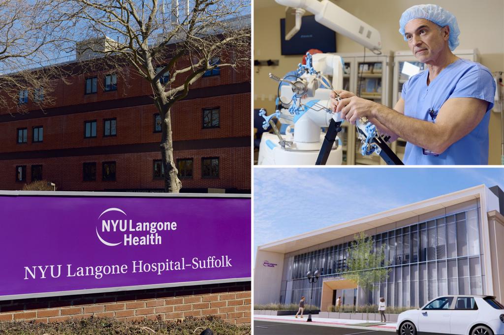 NYU Langone merges with Long Island hospital as new high-tech facility offering robotic procedures