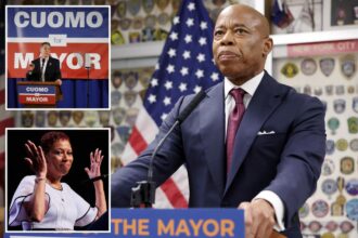 Eric Adams slams latecomer mayoral rivals Andrew Cuomo, Adrienne Adams — while insisting he’s ‘not a quitter’