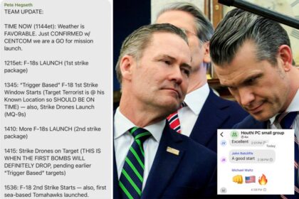 Atlantic publishes more ‘war plan’ Signal texts including minute-by-minute details and weapons to use in Yemen strikes